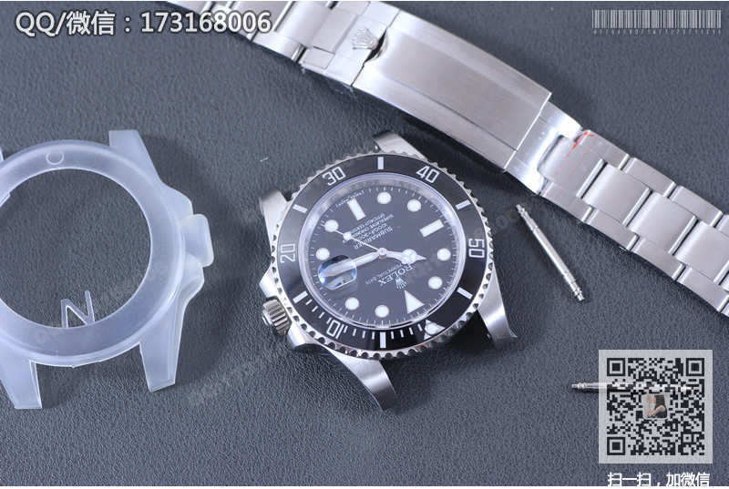【N厂V7版】Rolex劳力士潜航者型机械腕表116610LN 黑水鬼
